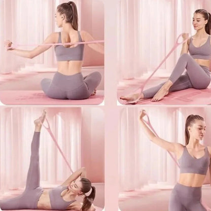 Transform Your Back with the 8-Shaped Stretching Band - Perfect for Home Fitness and Shoulder Exercises